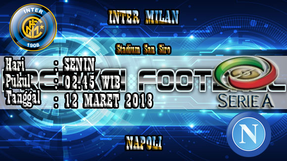 Prediksi Skor Akurat Inter Milan vs Napoli 12 Maret 2018
